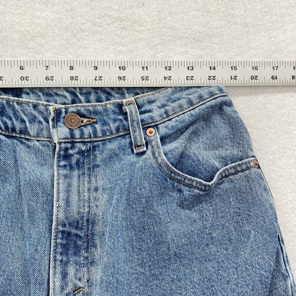 Vintage Levis 550 Jeans Womens 10 Blue Denim Relaxed Tapered Leg Made in USA 90s - Picture 6 of 15